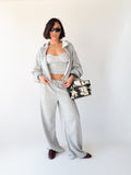 Cordset CLOUDY grigio